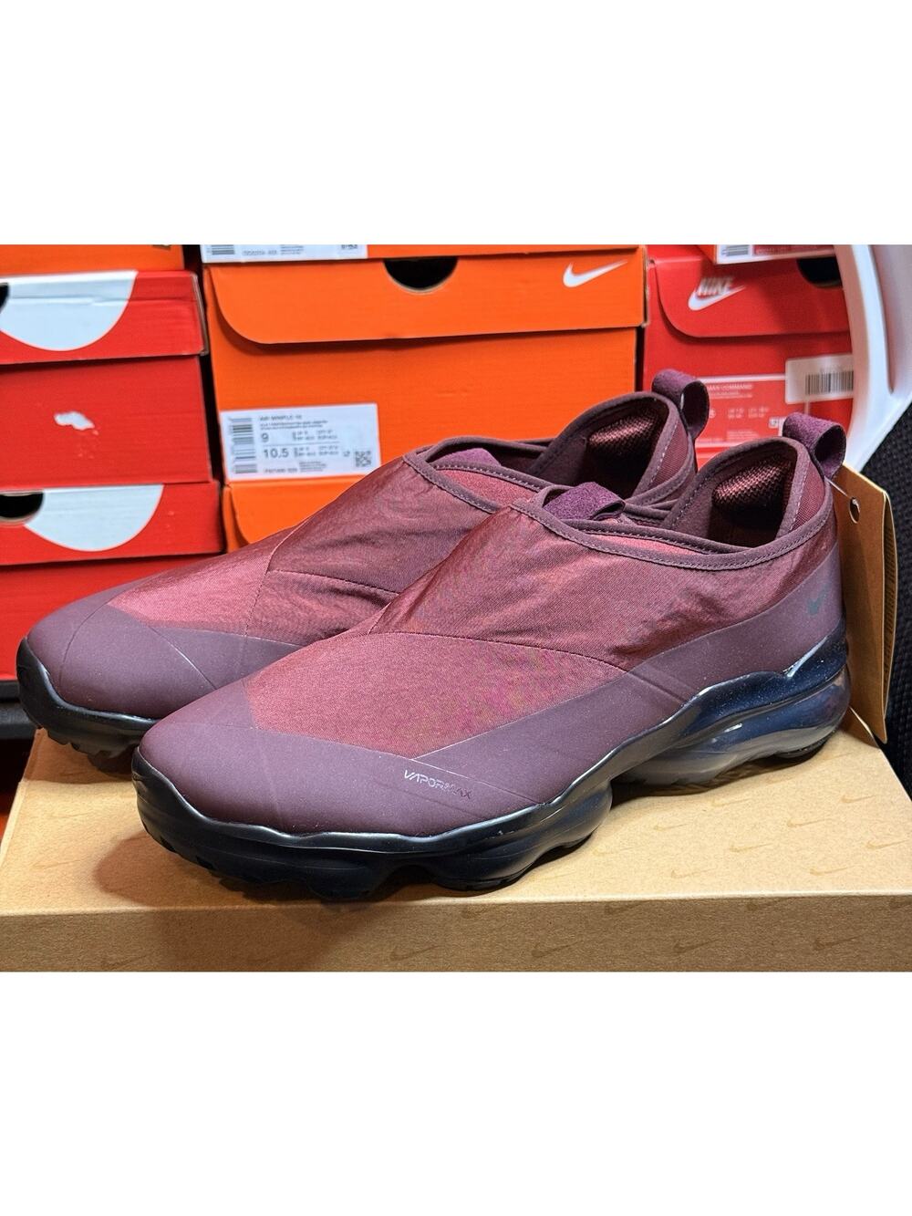 Nike Air VaporMax Moc Roam Dark Team Red Dragon Red Black Men’s 10.5 (124)